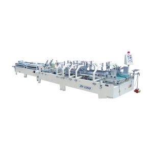 China Automatic Crash-Lock Bottom Small Box Folder Gluer Machine on sale China Automatic Crash-Lock Bottom Small Box Folder Gluer Machine on sale
