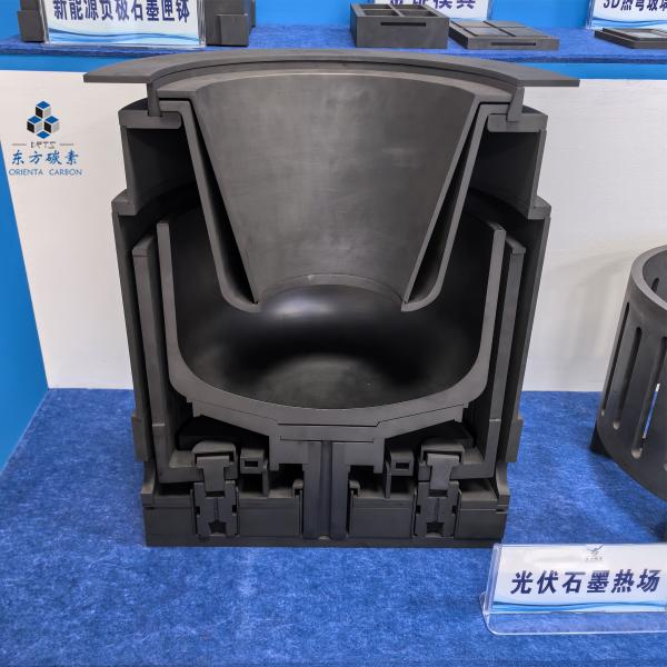 Buy 12µm Black Vibration Graphite Blocks 100Mpa For Sintering Application at wholesale prices