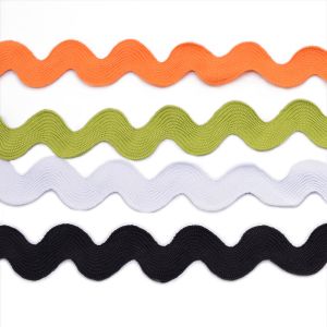 Recycled Polyester 1/2" 3.8cm Rick Rack Trim