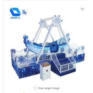 Customized Portable Carnival Rides , Amusement Ride Indoor Pirate Ship Ride