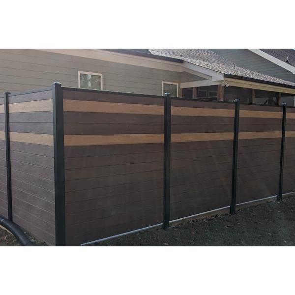 Buy WPC Exterior Wall Fence Panel 24x170mm Termite-Resistant at wholesale prices