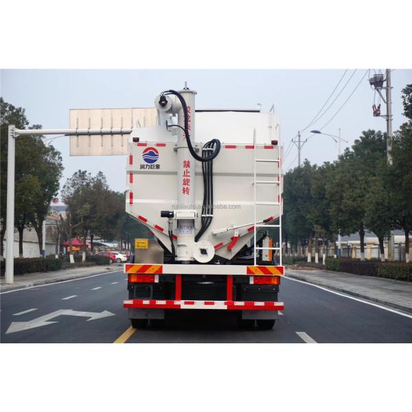 China Factory Customized DFAC DongFeng 6X2 Heavy Duty Livestock Animal Feed Poultry Bulk Feed Tank Truck