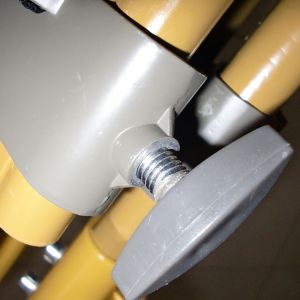 Alumnium Total Station Accessories , Yellow Topcon Tripod Parts