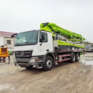 Quality Actros 3341 Concrete Pump Boom Truck 287kw 5 Arm 360Bar Hydraulic Pressure for sale
