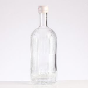 Design 100ML Round Beverage Juice Water Glass Gin Wine Bottle Industrial for