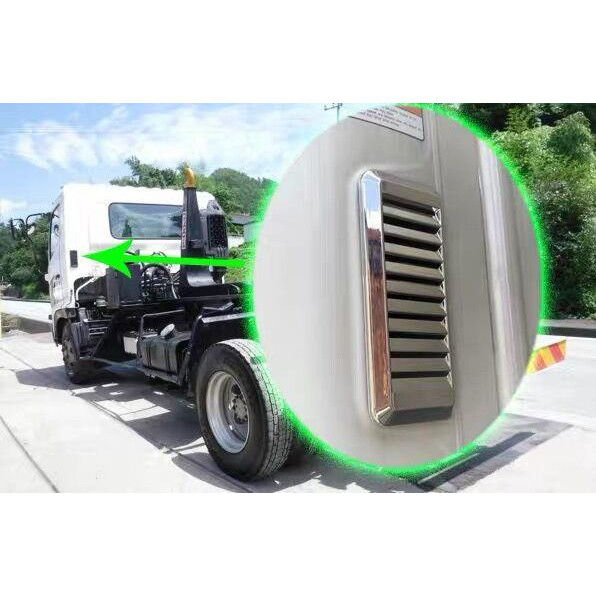 Buy Chrome Back Columu Vent For HINO MEGA 500 Truck Spare Body Parts at wholesale prices