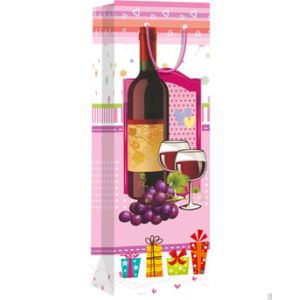Quality Hiqh quality custom paper material for shopping wine bag for sale