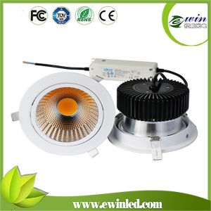 Quality 30W COB LED Downlight with CE,TUV,FCC,ROHS Approval for sale