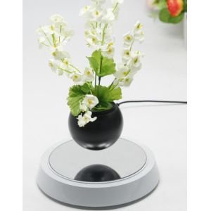 Factory manufacture magnetic levitation floating air bonsai plant flower potted
