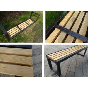 antirust 3 Seat 1500mm Cast Iron And Wood Garden Bench