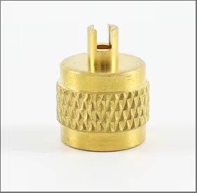 Buy 1/4'' Threaded Brass Cap for Access Valve Filter Drier Valve New Condition at wholesale prices