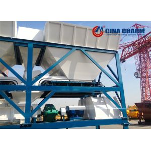 CE Certificate Mobile Stabilized Soil Mixing Station , Mobile Concrete Batching