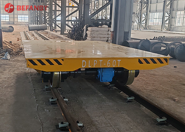 Buy Stable Modle Factory Rail Operated Transfer Cart at wholesale prices