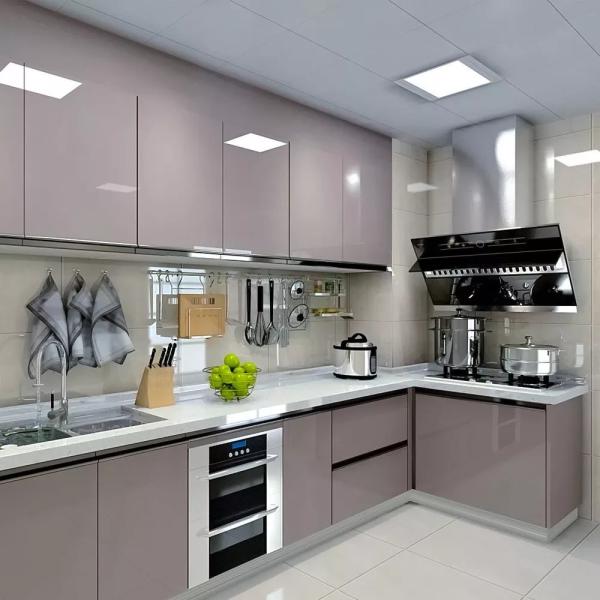 Buy 304  Stainless Steel Hotel Furniture Integral Hotel Kitchen Cabinets at wholesale prices