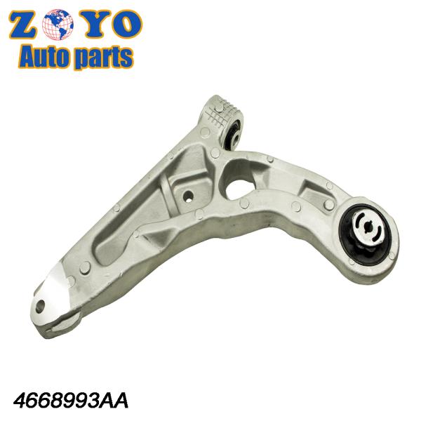 Zinc Plating Aluminium Wishbone Arm Suspension Arm for Jeep 04668993AF 524-903 CMS251187