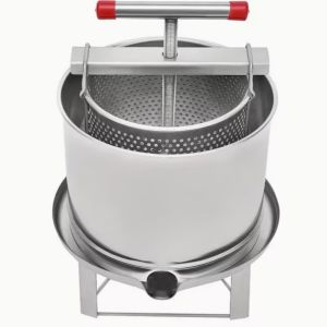 Stainless Steel Honey Presser / Bee Wax Press Machine For Beekeeping Machine With Heating Function