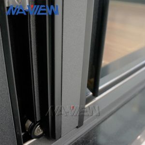 Frameless 6063 T5 Aluminium Bifold Windows Laminated Glass