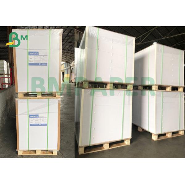 coated kraft back board 270gsm Fully Coated Front Uncoated Kraft Reverse For Food Packaging