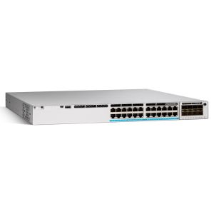 10/100/1000Mbps 24 Port Data Network Advantage 4x10G Uplink Switches C9300L-24T
