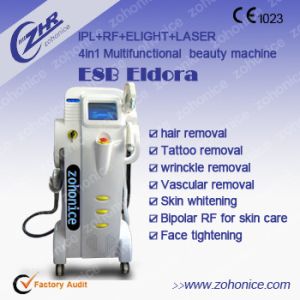 4in1 Mulfifunction RF nd yag laser IPL OPT SHR Professional Painless Laser Hair