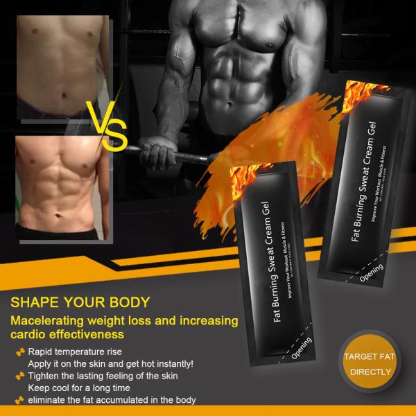 15g Hot Sweat Cream Loss Weight Workout Enhancer Cream Fat Burning Slimming Gel
