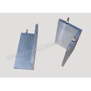 Plastics Processing L Shaped Square Cast In Barrel Heaters With Nickel Chrome