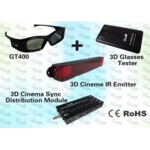 Quality 3D Education Pack with 3D IR Emitter and 3D IR Glasses for sale