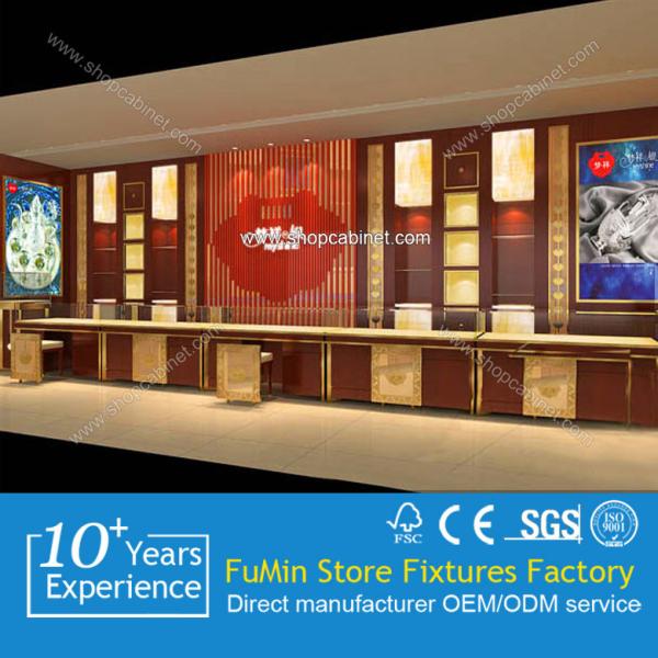 Buy China Promotional jewelry display showcase at wholesale prices