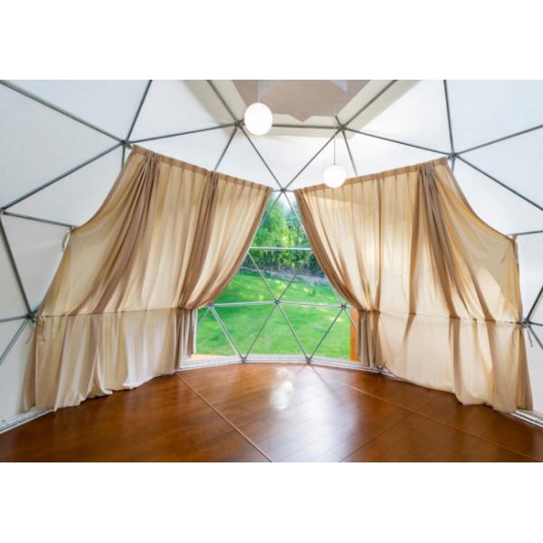 Customized Geodesic Dwell PVC Tarpaulin Glamping Dome Tent