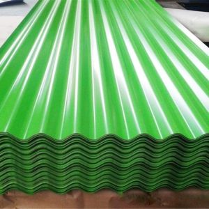 Gi Zinc Coated Corrugated Steel Roofing Sheet Galvanized Iron 1250 Mm