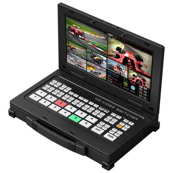 Buy 11.6 Inch Screen Live Streaming Laptop HD Video Switcher Mixer Recorder HDMI PTZ Camera at wholesale prices