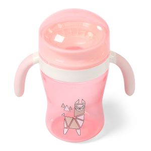 130g Pink Baby Milk Training Cup Toddlers Newborn Sippy Cup