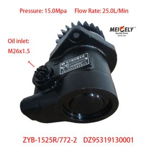 Stock Shaanxi Power Steering Pumps DZ95319130001 For Shacman WP12