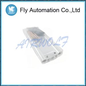 Two / Five Holes Solenoid Valve Accessories Bus Board -20 - 70 ℃ In Silver