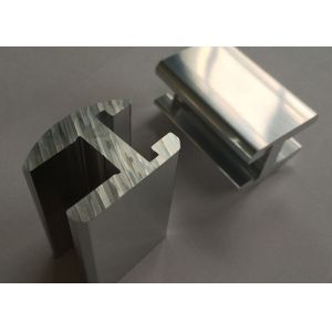 Polished Security Fence Aluminum Trim Extrusions Preciously Cutting OEM / ODM