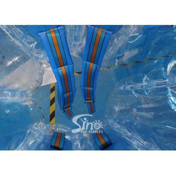 Durable kids N adults TPU inflatable zorb soccer ball for outdoor playing soccer games