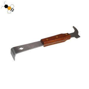 Wooden Handle Forged Iron 35.8cm Chisel Hive Tool