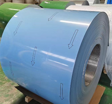 Buy 3003 H26 Aluminum Wall Cladding Applications PVDF Color Coated Aluminium Coil at wholesale prices