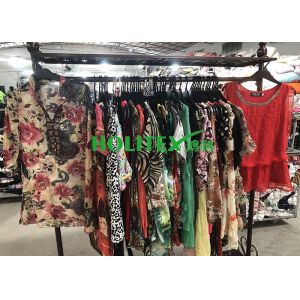 Professional Used Womens Clothing Blouse Silk For Adult Women / Ladies