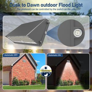 20W 30W 40W Full Cut Off Street Outdoor Wallpack Lamp Led Wall Pack Light with