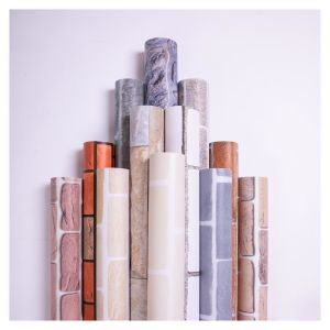 Quality Peel and Stick Vinyl Wallpaper Anti-Static Nature Stone Home Wallpaper for Indoor Deco for sale