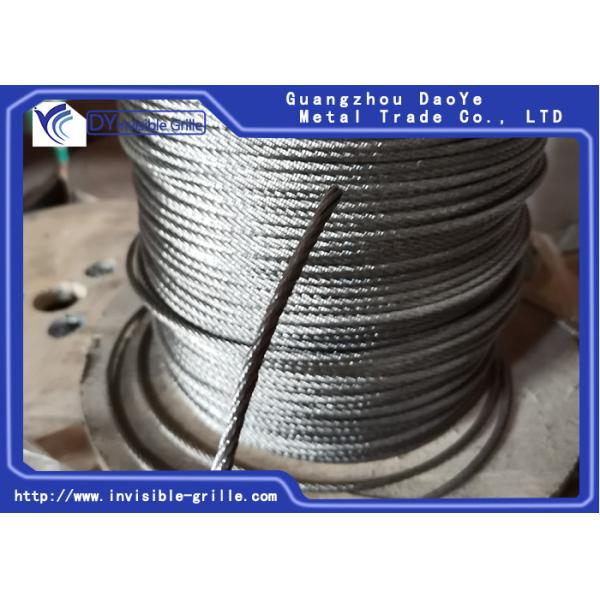 Buy 7X7 Stainless Steel Wire Rope Cable Railing Decking DIY Balustrade at wholesale prices