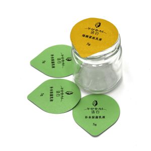 35mm for powder precut foil lid printed your logo