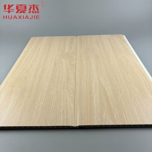 Quality Moistureproof Dark Wooden Color UPVC Wall Panels For Interior Decoration for sale