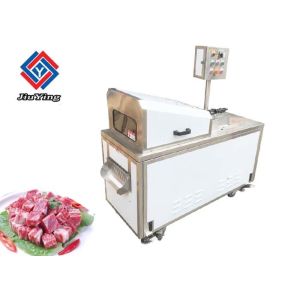 Electric Frozen Meat Dicer Machine / Ribs Cutting Machine Easy To Clean