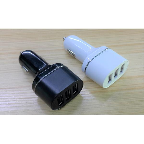Universal 3 Way USB Car Charger , Rapid USB Car Charger For Samsung Galaxy