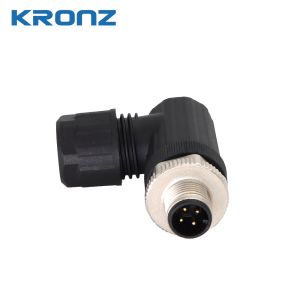 M12 Aviation Plug Connector Waterproof Male Head 8 Pin A-coding Circular