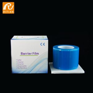 1200 Sheet 50mic Medical Barrier Film Roll With Dispenser Box