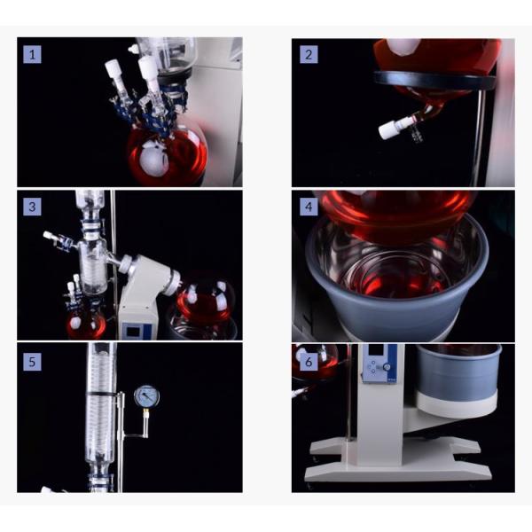 250W Lab Rotary Evaporator