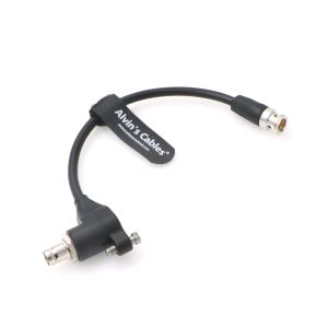 China 20cm SDI Male To Female Cable 12G BNC For RED Komodo Galvanic isolators on sale